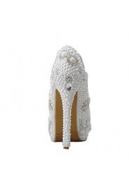 Women's Shoes Stiletto Heel Heels Heels Wedding / Party & Evening / Dress White