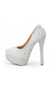 Women's Shoes Stiletto Heel Heels Heels Wedding / Party & Evening / Dress White