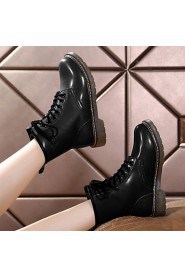 Women's Shoes Leather Platform Platform / Cowboy / Western Boots / Snow Boots / Riding Boots / Motorcycle Boots