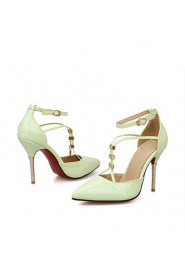 Women's / Girl's Wedding Shoes Heels Heels Wedding / Office & Career / Party & Evening / Dress Blue / Green / Pink /