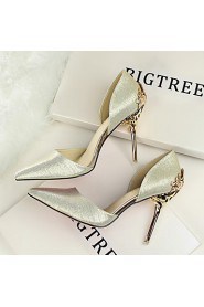 Vintage Sexy Pointed Toe High Heels Women Metal high heel Pumps Shoes Summer Stiletto Women Shoes Wedding shoes