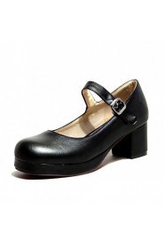Women's Shoes Leatherette Chunky Heel Heels Heels Outdoor / Office & Career / Party & Evening