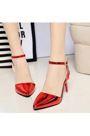 Fashion Women's Shoes Leatherette Stiletto Heel Heels / Pointed Toe Heels Wedding/ Party & Evening / Dress / Casual