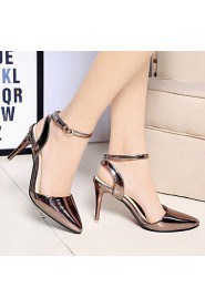 Fashion Women's Shoes Leatherette Stiletto Heel Heels / Pointed Toe Heels Wedding/ Party & Evening / Dress / Casual