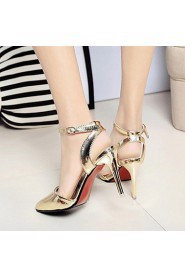 Fashion Women's Shoes Leatherette Stiletto Heel Heels / Pointed Toe Heels Wedding/ Party & Evening / Dress / Casual