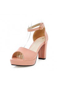 Women's Shoes Chunky Heel Heels / Peep Toe / Platform / Open Toe Sandals Office & Career / Party & Evening