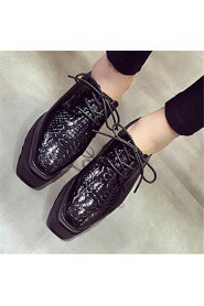 Women's Shoes Platform Creepers Fashion Sneakers Outdoor / Casual Black