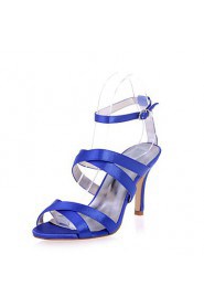 Women's Shoes Satin Stiletto Heel Open Toe Sandals Wedding/Party & Evening Shoes More Colors available