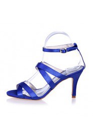 Women's Shoes Satin Stiletto Heel Open Toe Sandals Wedding/Party & Evening Shoes More Colors available