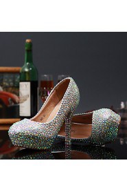 Women's Wedding Shoes Heels Heels Wedding / Party & Evening / Dress Silver