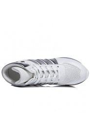 Women's Bowling Shoes Leatherette White / Silver