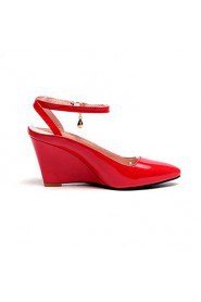 Women's Shoes Wedge Heel Wedges / Heels / Pointed Toe Heels Casual Black / Red / White / Silver / Gold