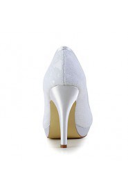 Women's Wedding Shoes Heels/Peep Toe Heels Wedding Ivory/White