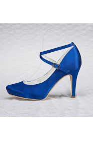 Women's Wedding Shoes Heels Heels Wedding / Party & Evening / Dress Blue