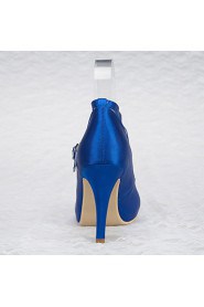 Women's Wedding Shoes Heels Heels Wedding / Party & Evening / Dress Blue