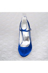 Women's Wedding Shoes Heels Heels Wedding / Party & Evening / Dress Blue