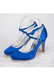 Women's Wedding Shoes Heels Heels Wedding / Party & Evening / Dress Blue