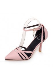 Women's Shoes Stiletto Heel Heels / Pointed Toe Heels Casual Black / Pink / Beige