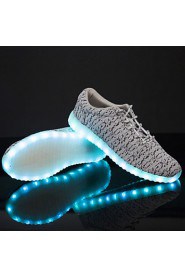 Led Shoes Unisex 35-40 Women's Shoes Tulle Comfort Fashion Sneakers Athletic / Dress / Casual Black / Red / Gray