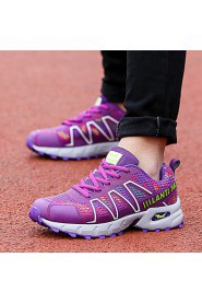 Women's Walking Shoes Leather / Tulle Pink / Purple