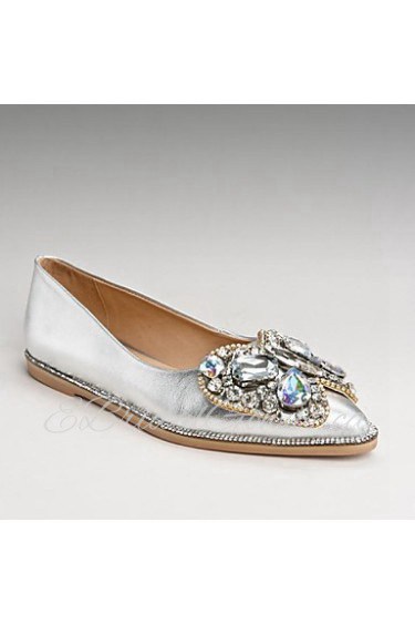 Women's Shoes Comfort Flat Heel Wool Flats with Sparkling Glitter Shoes More Colors available