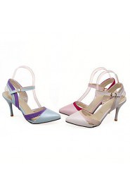 Women's Shoes Stiletto Heel Heels / Pointed Toe Heels Casual Blue / Pink / White