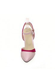 Women's Shoes Stiletto Heel Heels / Pointed Toe Heels Casual Blue / Pink / White