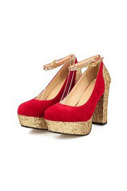 Women's Shoes Platform Chunky Heel Pumps Shoes More Colors available