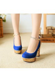 Women's Shoes Platform Chunky Heel Pumps Shoes More Colors available