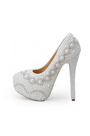 Women's Shoes Stiletto Heel Heels Heels Wedding / Party & Evening / Dress White