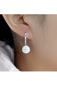 Hoop Earrings Women's Alloy Earring Rhinestone