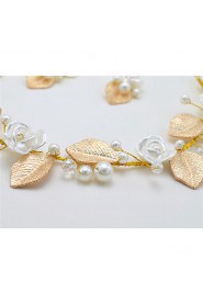 Women's / Flower Girl's Crystal / Alloy Headpiece-Wedding / Special Occasion Headbands 3 Pieces