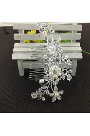 Alloy Hair Combs With Imitation Pearl/Rhinestone Wedding/Party Headpiece Hair Comb for Wedding Party Hair Jewelry