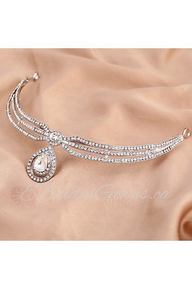 Women's Rhinestone / Alloy Headpiece-Wedding / Special Occasion Head Chain 1 Piece