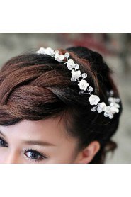 Women's / Flower Girl's Crystal / Alloy Headpiece-Wedding / Special Occasion / Casual Flowers / Hair Pin White