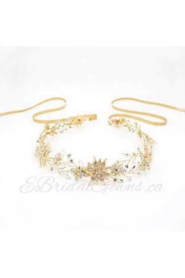 Handmade Rhinestone / Alloy Heronsbill Headpiece-Wedding / Special Occasion / Outdoor Headbands 1 Piece