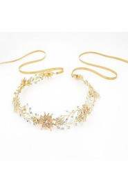 Handmade Rhinestone / Alloy Heronsbill Headpiece-Wedding / Special Occasion / Outdoor Headbands 1 Piece