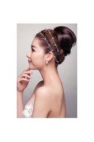 Crystal / Imitation Pearl Honey Twig Headpiece-Wedding / Special Occasion / Outdoor Headbands 1 Piece