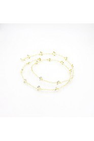 Crystal / Imitation Pearl Honey Twig Headpiece-Wedding / Special Occasion / Outdoor Headbands 1 Piece