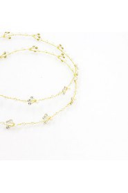 Crystal / Imitation Pearl Honey Twig Headpiece-Wedding / Special Occasion / Outdoor Headbands 1 Piece