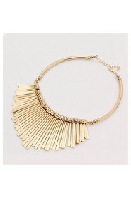 Women's Alloy Necklace Daily Non Stone-61161073