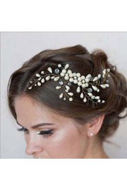 Bride's Flower Shape Rhinestone Hair Comb Wedding Hair Clip Accessories 1 PC