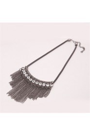 Women's Alloy Necklace Daily Rhinestone61161043