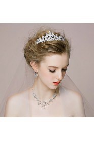 Women's Alloy/Rhinestone/Imitation Pearl Wedding/Party Jewelry Set