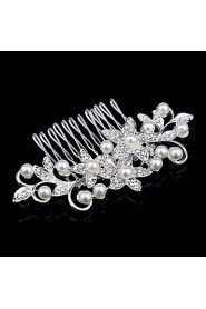 Palace Hairpins Comb for Women Rhinestone Crystals Wedding Hair Accessories Party Wedding Bridal Jewelry