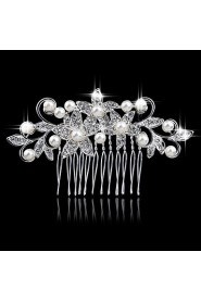 Palace Hairpins Comb for Women Rhinestone Crystals Wedding Hair Accessories Party Wedding Bridal Jewelry