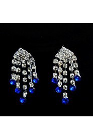 Ladies'/Women's Alloy Wedding/Party Jewelry Set With Rhinestone