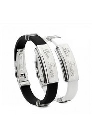 Personalized Unisex Fashion Bracelet Stainless Steel inspirational bracelets