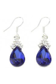 Drop Earrings Women's Cubic Zirconia/Alloy Earring Cubic Zirconia