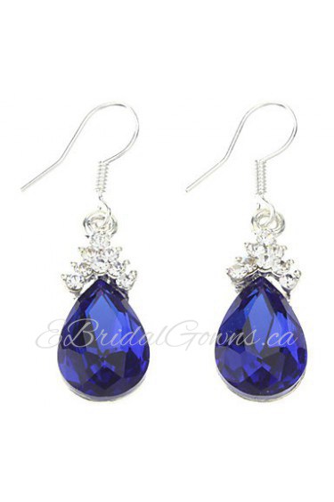 Drop Earrings Women's Cubic Zirconia/Alloy Earring Cubic Zirconia